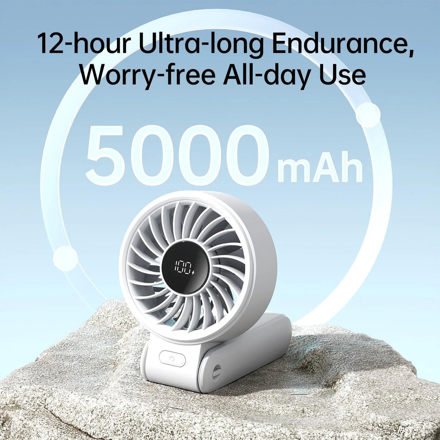Handheld Fan Life 7 3600 mAh Black