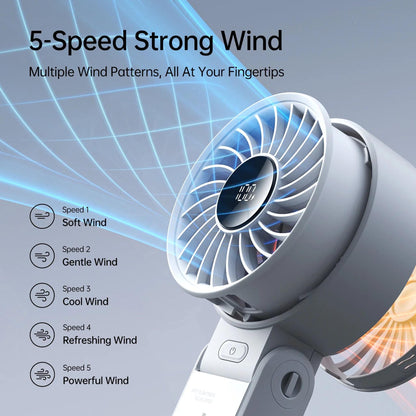 Handheld Fan Life 7 3600 mAh Black